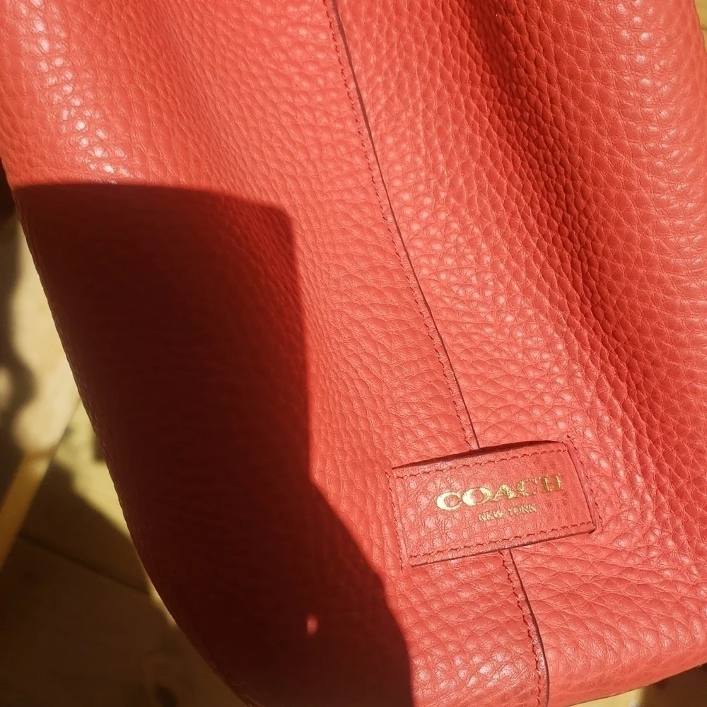 Coach XL 25307 Legacy Dream Drawstring Pebble Leather Bag - Picture 10 of 10